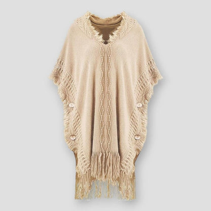 Sky Madrid Olympia Knitted Poncho