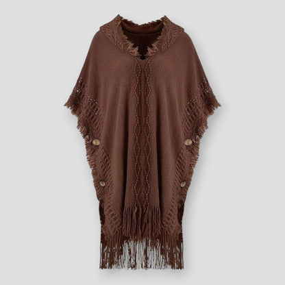 Sky Madrid Olympia Knitted Poncho