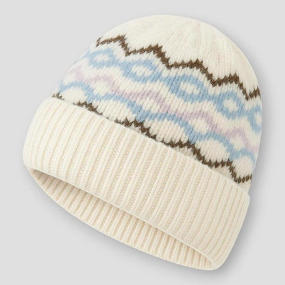 Sky Madrid Ontario Retro Knitted Beanie