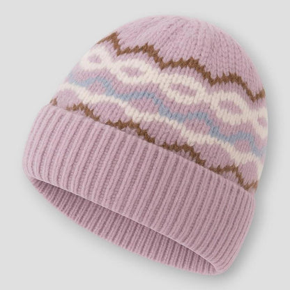 Sky Madrid Ontario Retro Knitted Beanie