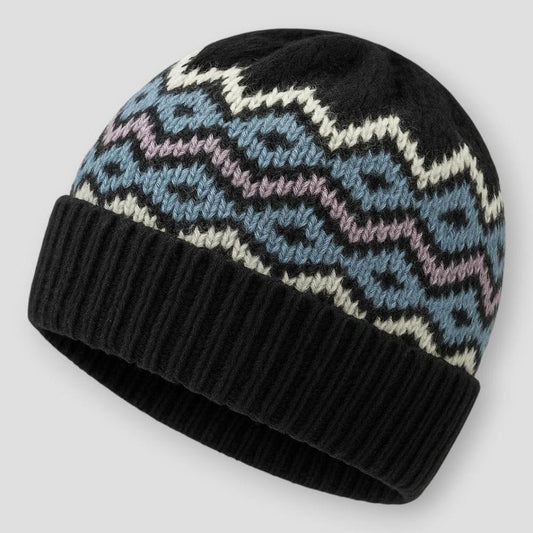 Sky Madrid Ontario Retro Knitted Beanie