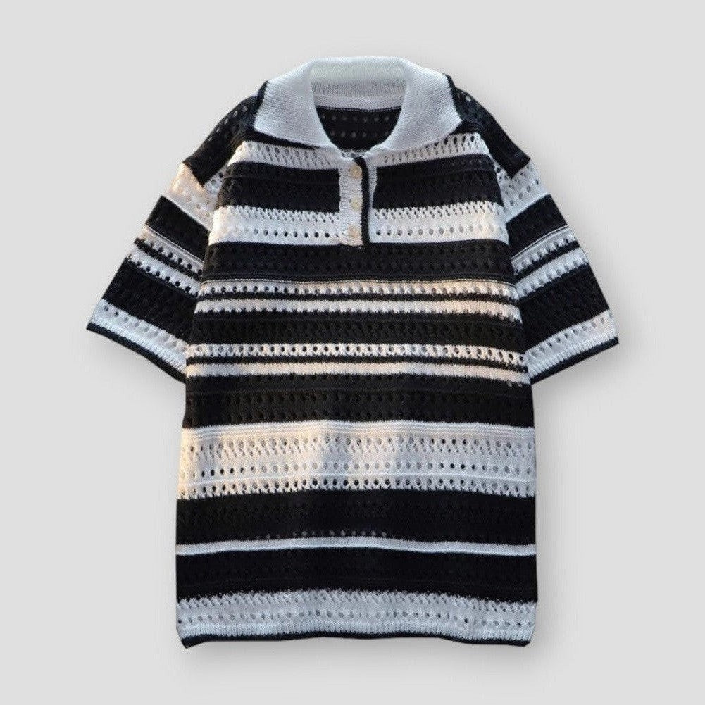 Sky Madrid Owatonna Knitted Polo