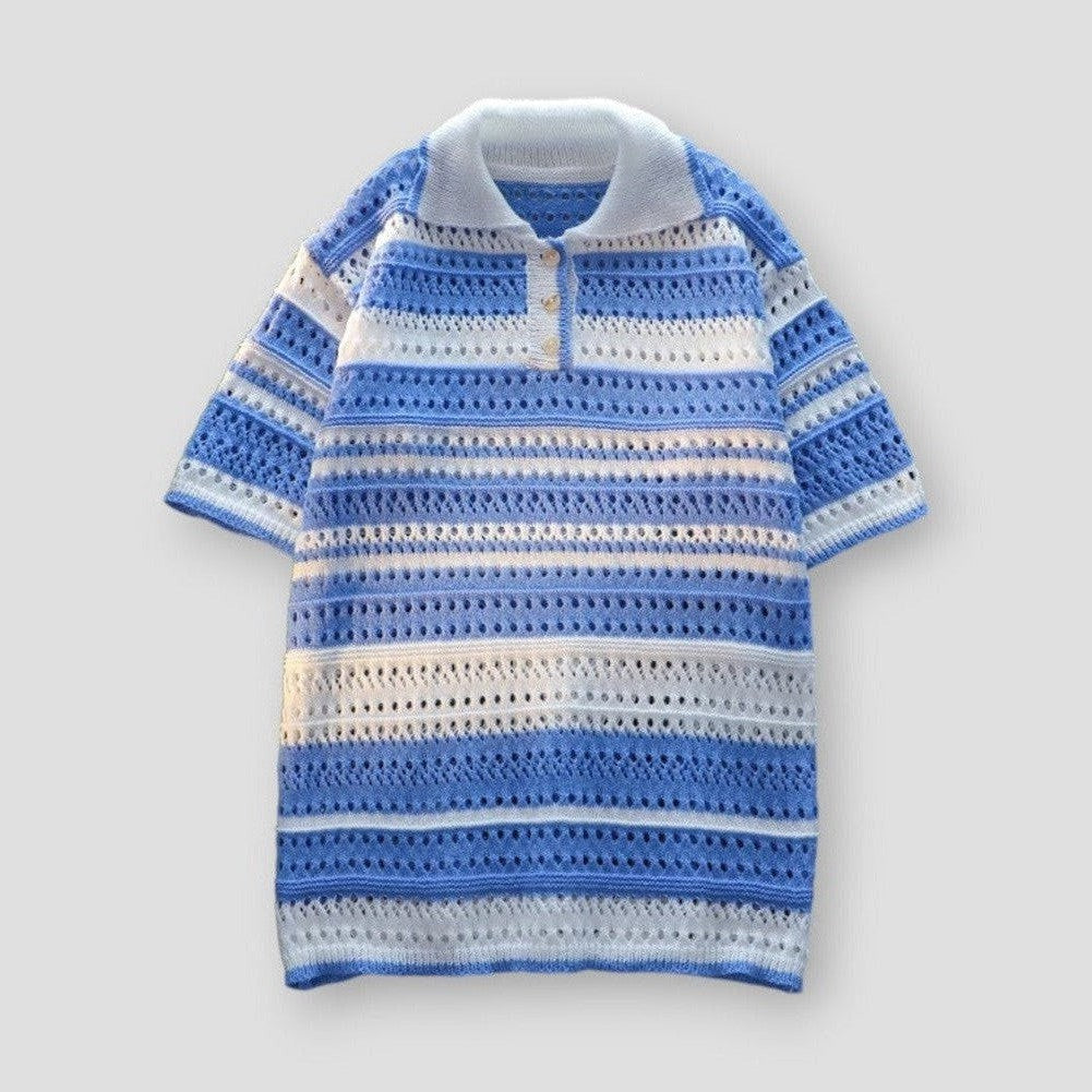 Sky Madrid Owatonna Knitted Polo