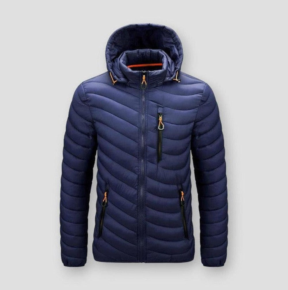 Sky Madrid Padded Multi-Pocket Parka