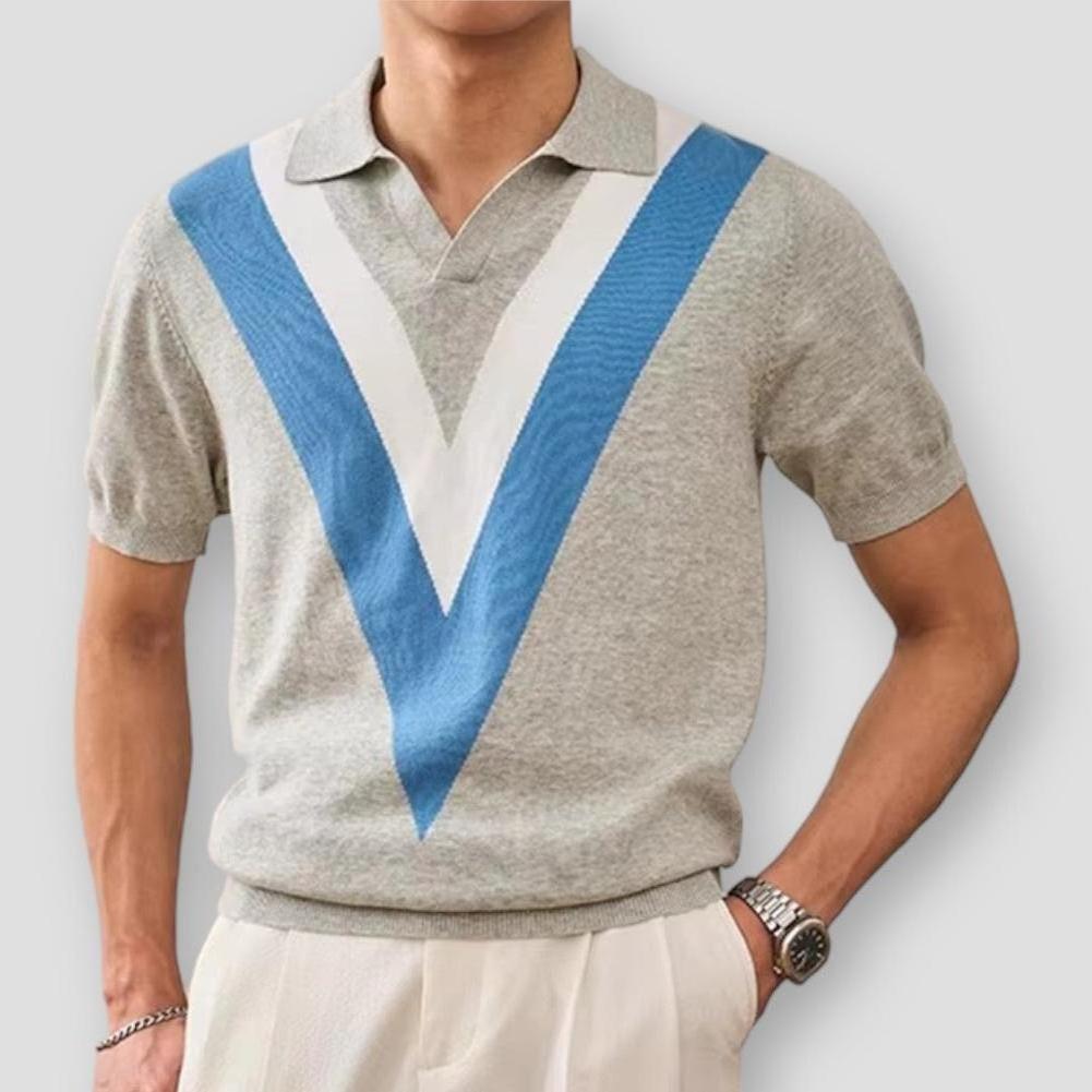 Sky Madrid Perry Knitted Polo Shirt