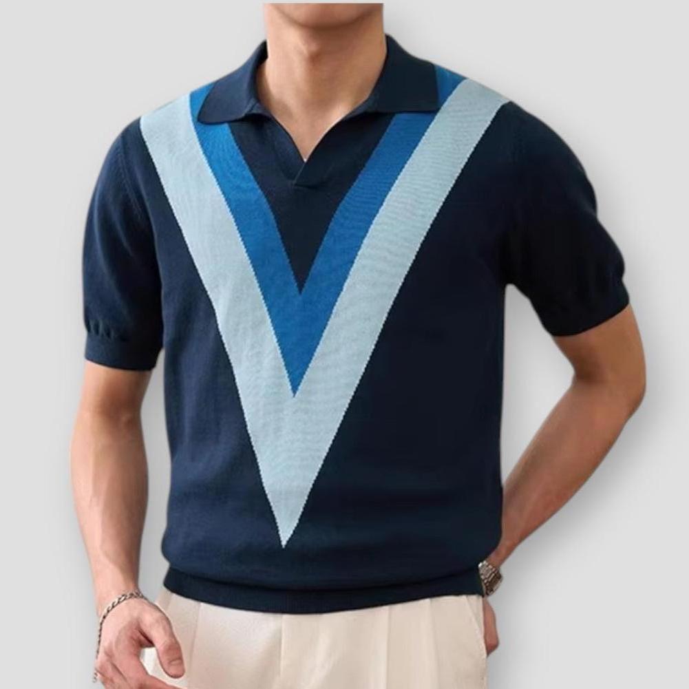 Sky Madrid Perry Knitted Polo Shirt