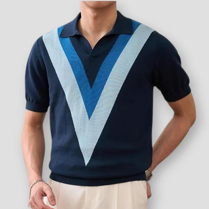 Sky Madrid Perry Knitted Polo Shirt