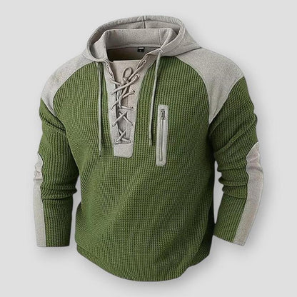 Sky Madrid Shelton Vintage Hooded Sweater
