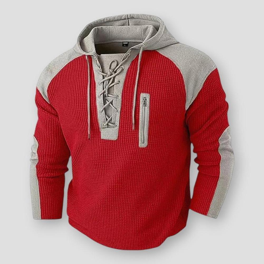 Sky Madrid Shelton Vintage Hooded Sweater