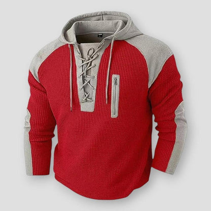 Sky Madrid Shelton Vintage Hooded Sweater