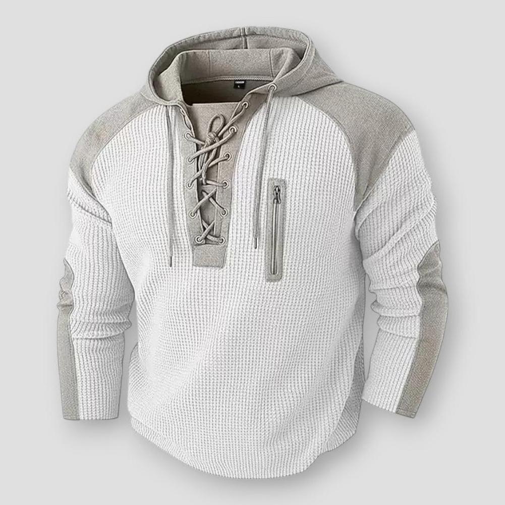 Sky Madrid Shelton Vintage Hooded Sweater