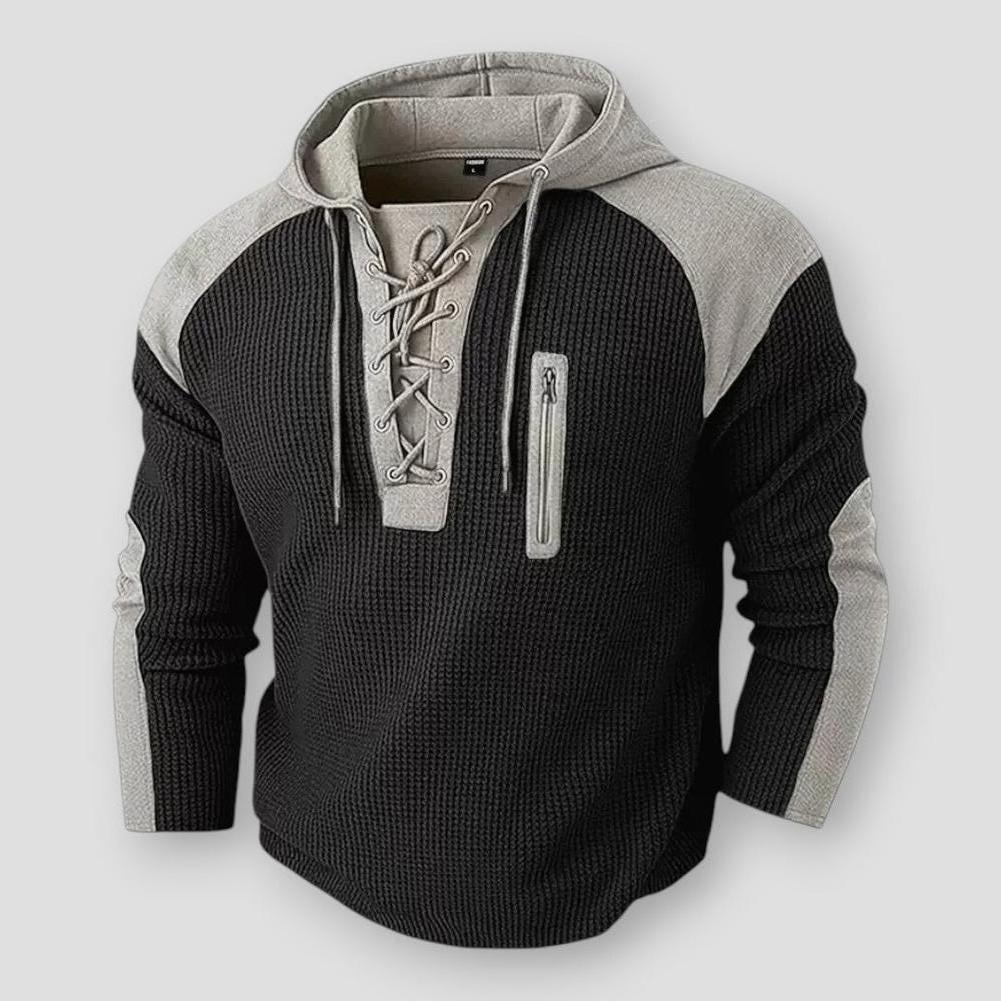 Sky Madrid Shelton Vintage Hooded Sweater