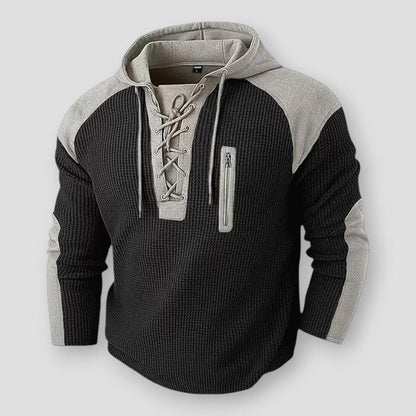 Sky Madrid Shelton Vintage Hooded Sweater