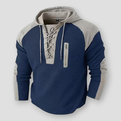 Sky Madrid Shelton Vintage Hooded Sweater