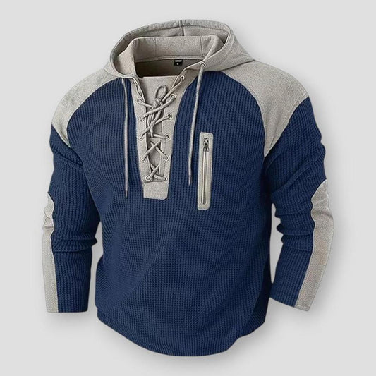 Sky Madrid Shelton Vintage Hooded Sweater