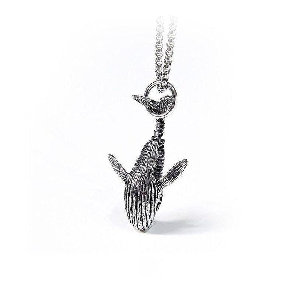 Sky Madrid Shoreline Whale Necklace