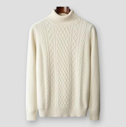 Sky Madrid Stuttgart High-Necked Wool Sweater