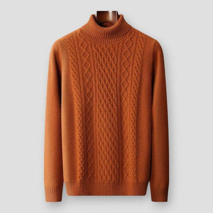 Sky Madrid Stuttgart High-Necked Wool Sweater
