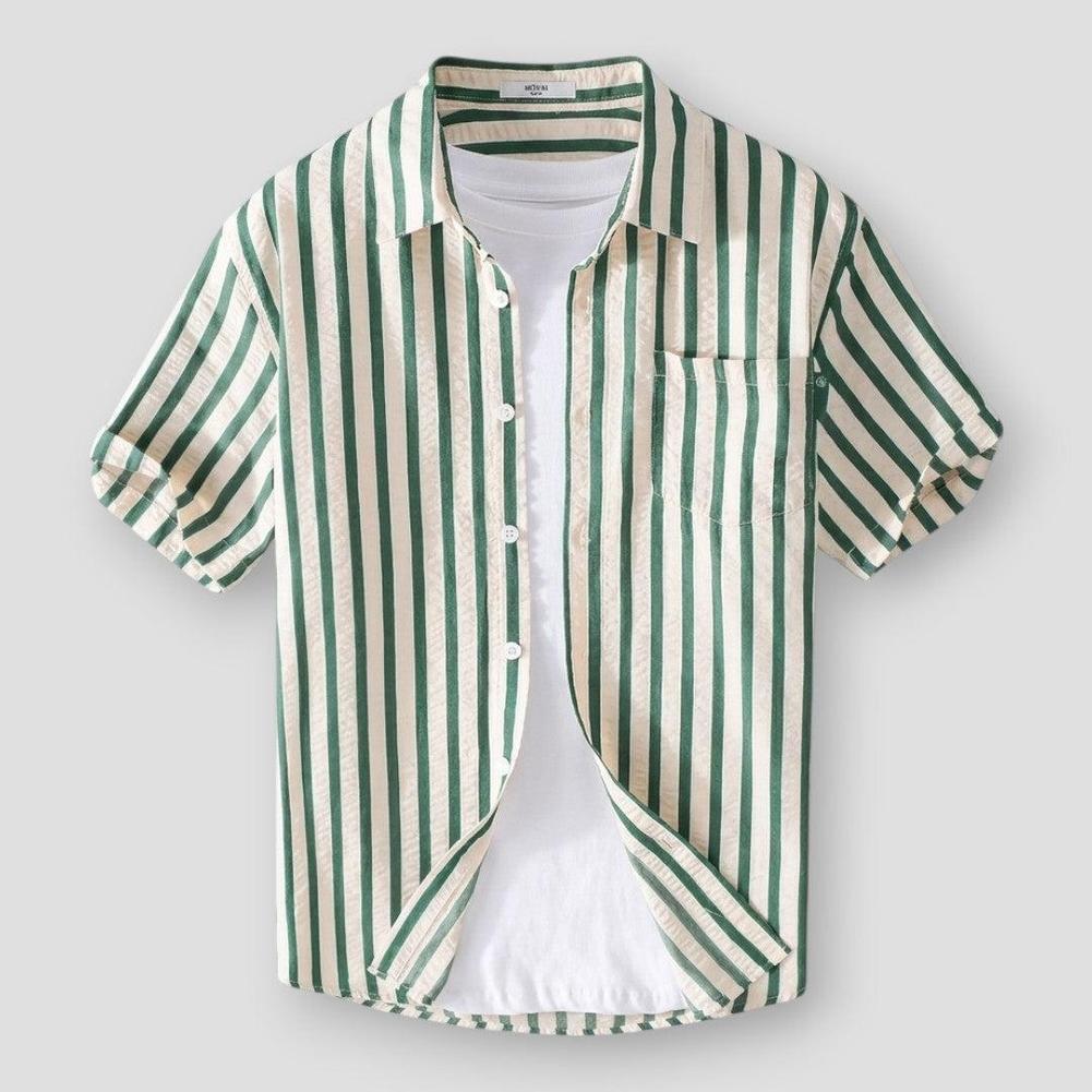 Sky Madrid Valdosta Striped Shirt