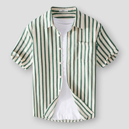 Sky Madrid Valdosta Striped Shirt