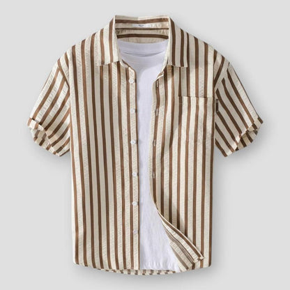 Sky Madrid Valdosta Striped Shirt