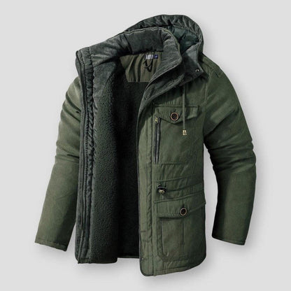 Sky Madrid Wayne Premium Fleece Hooded Jacket