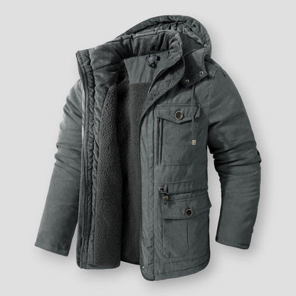 Sky Madrid Wayne Premium Fleece Hooded Jacket