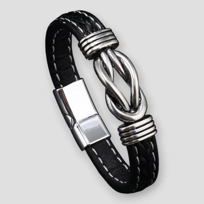 Sky Madrid Conway Irregular Leather Bracelet