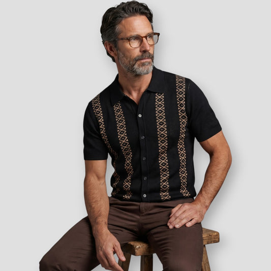 Sky Madrid Emporia Knitted Polo Shirt