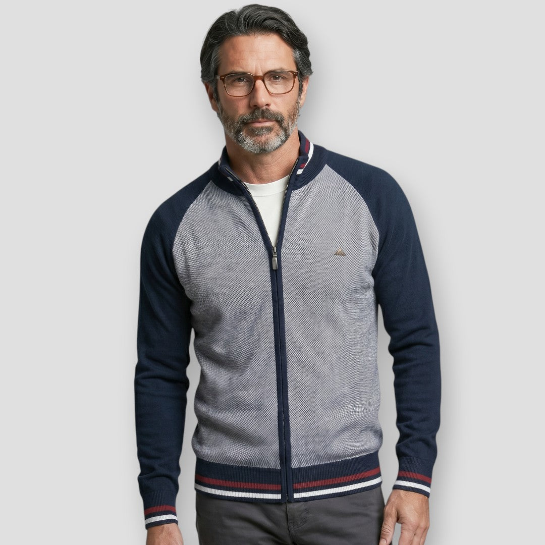 North Royal York Striped Cardigan