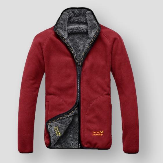 Saint Morris Reversible Fleece Jacket