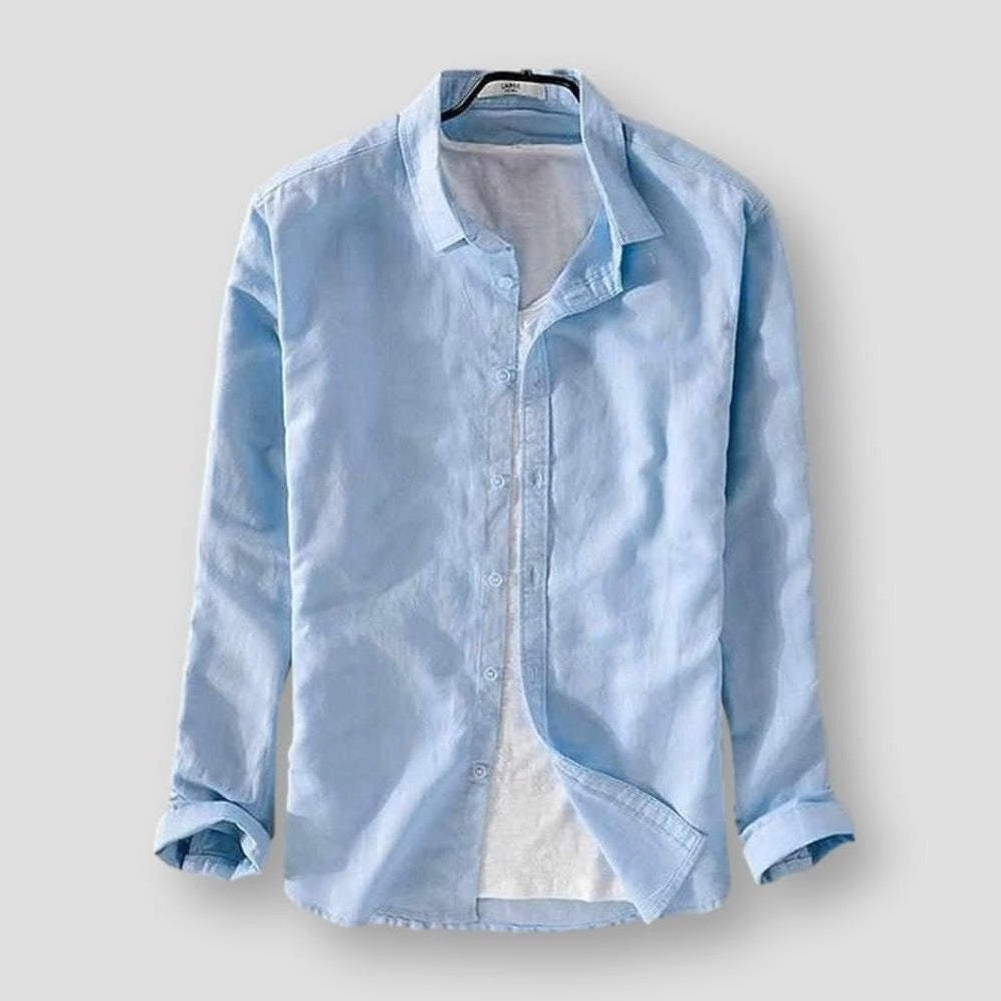 North Royal Long-Sleeve Linen Shirt