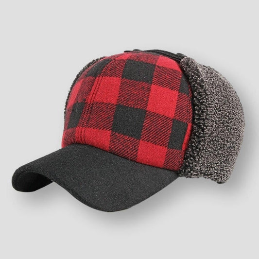 Saint Morris Plaid Trapper Hat