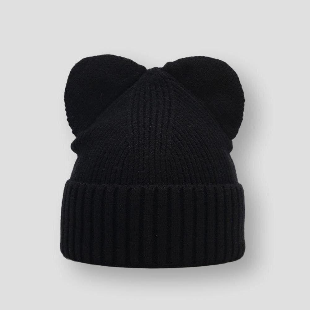 Sky Madrid Knitted Ear Beanie