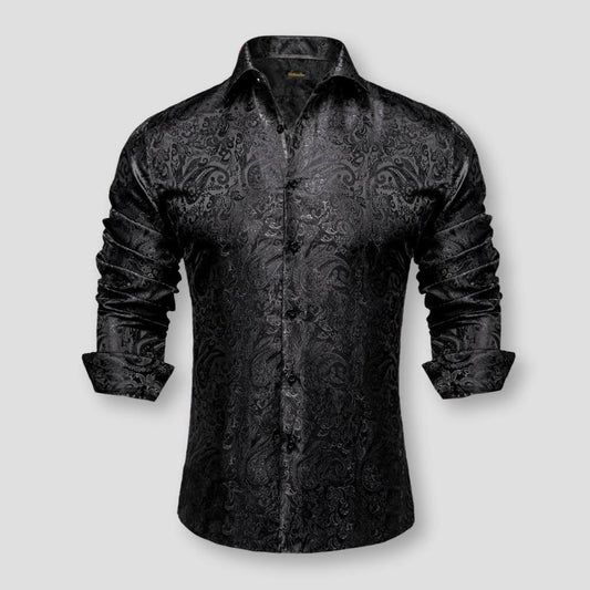 Saint Morris Lymon Paisley Shirt