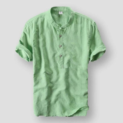 Saint Morris Dubois Linen Shirt