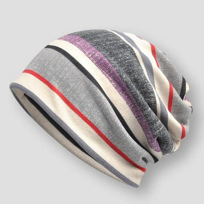 Saint Morris Striped Beanie Hat