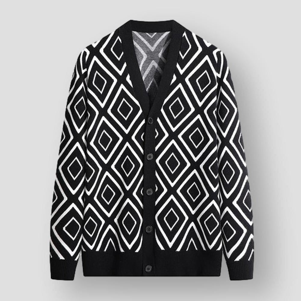 Sky Madrid Milo Diamond Cardigan – Moon Mogul