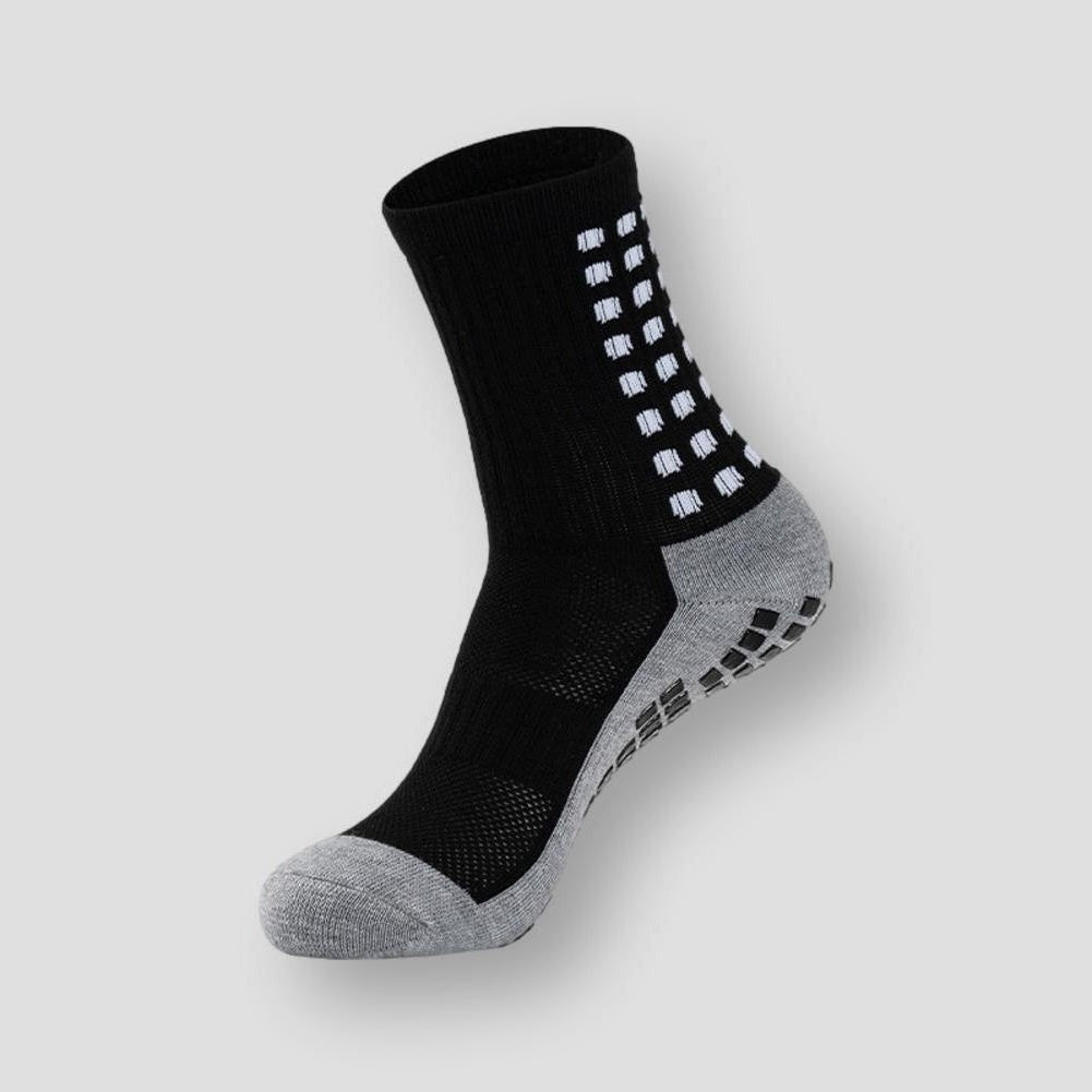 Sky Madrid Non-Slip Crew Socks