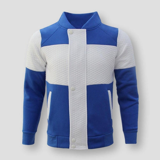 Sky Madrid Pierce Patchwork Jacket