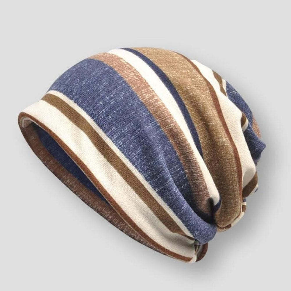 Saint Morris Striped Beanie Hat