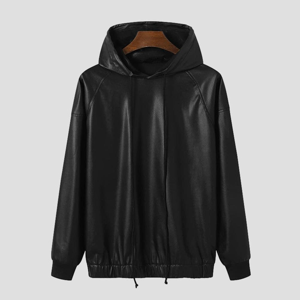 North Royal Gilmer Leather Hoodie