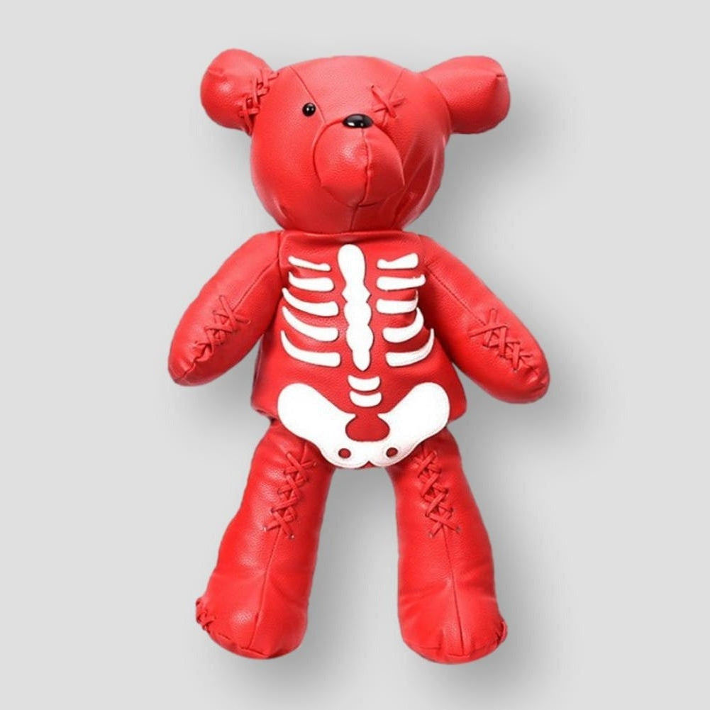 Skeleton teddy best sale bear backpack
