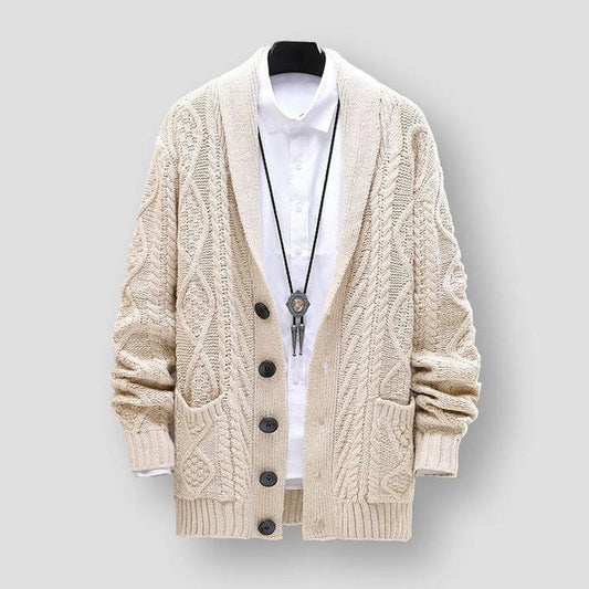 Saint Morris Laval Knitted Cardigan