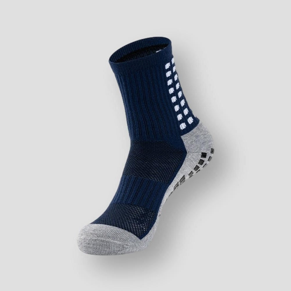 Sky Madrid Non-Slip Crew Socks