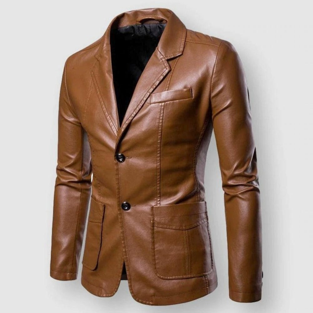 Saint Morris Reims Leather Jacket