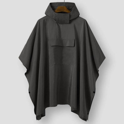 Sky Madrid Oversized Hooded Poncho