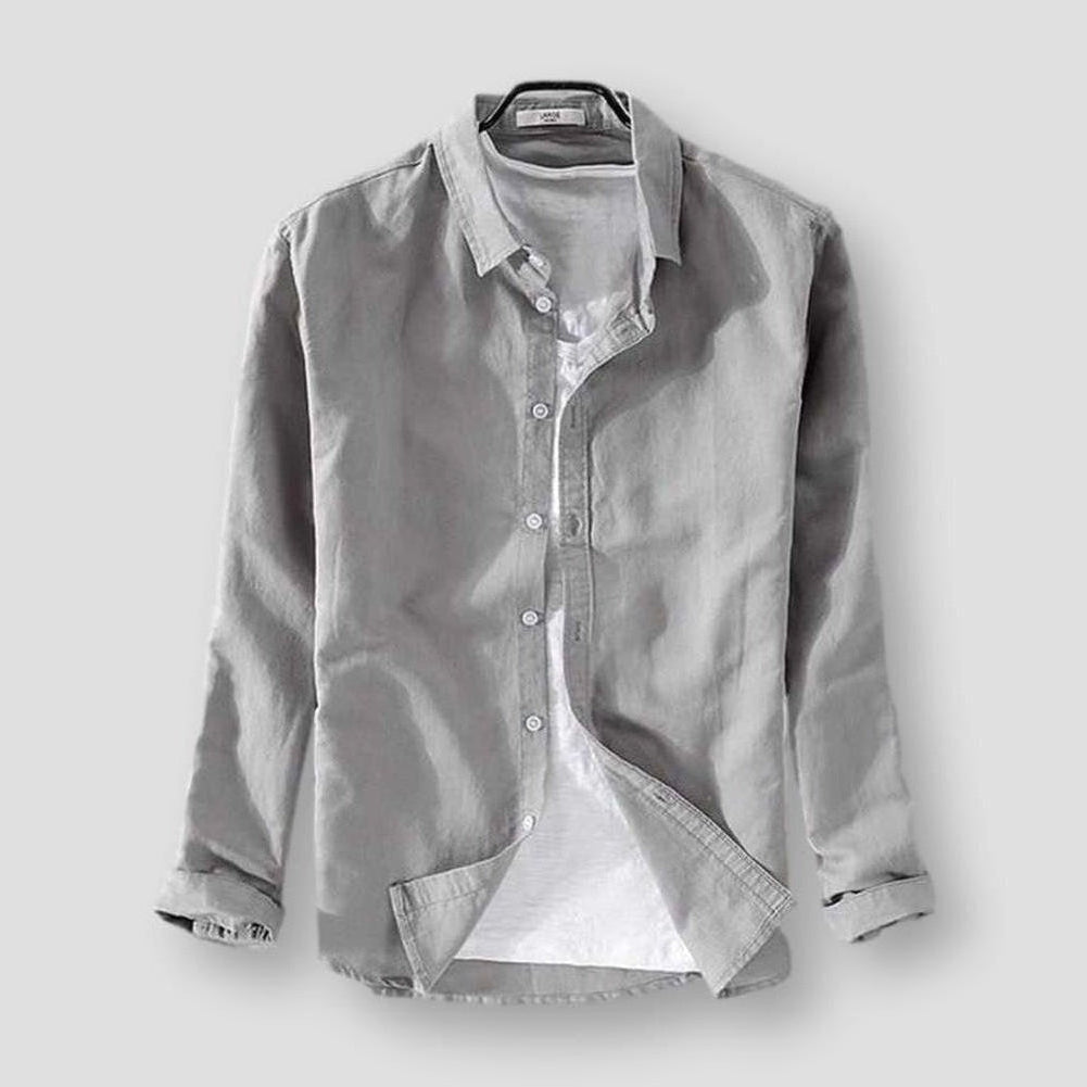 North Royal Long-Sleeve Linen Shirt