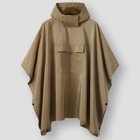 Sky Madrid Oversized Hooded Poncho