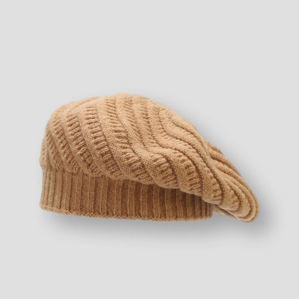 Sky Madrid Knitted Slouchy Beret